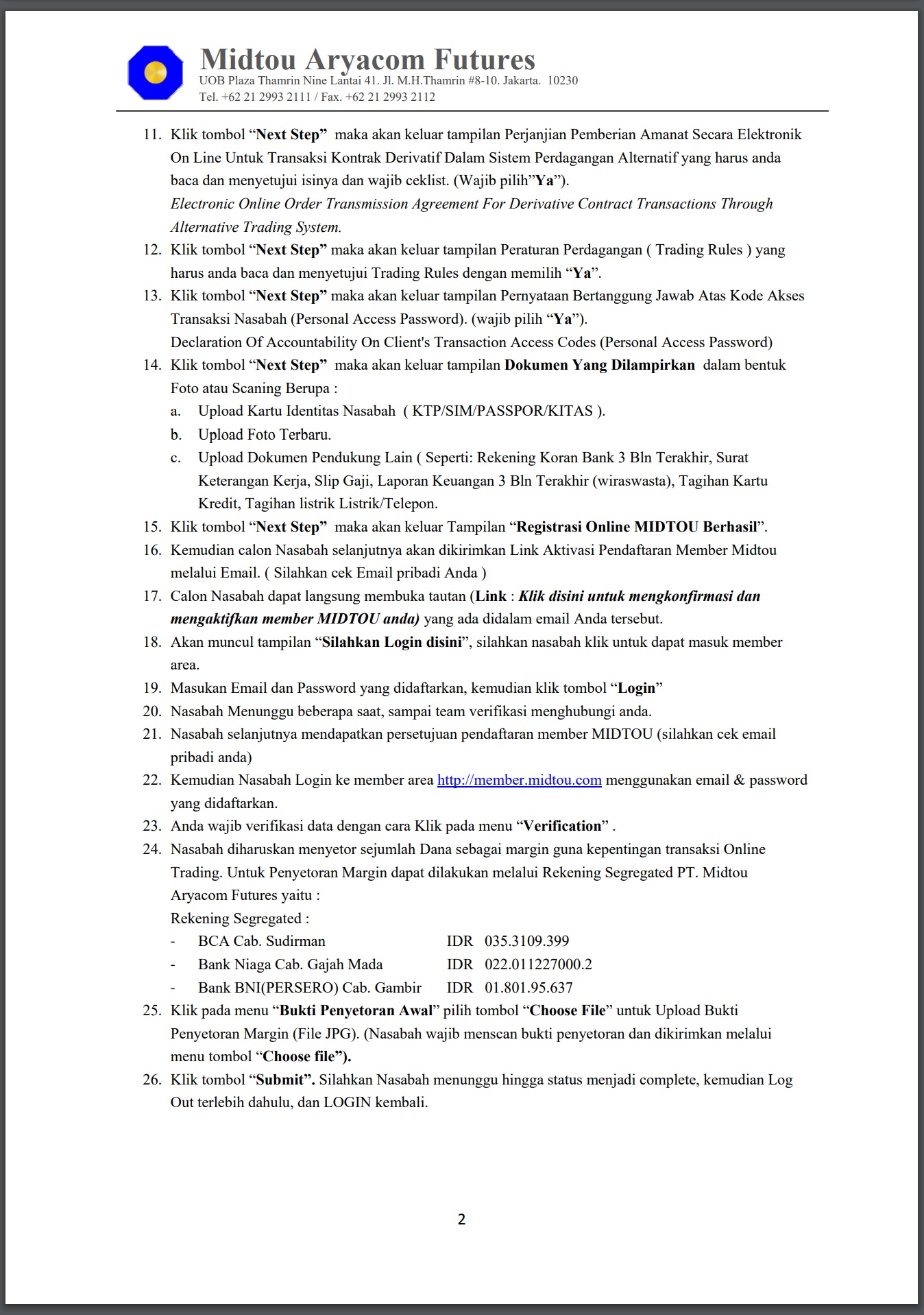 PT. Midtou Aryacom Futures - Ebook